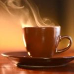 drinking-hot-water